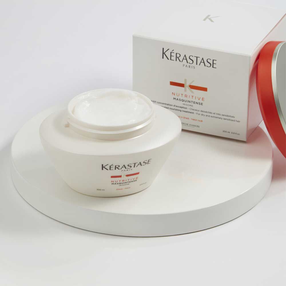 Nutritive Masquintense Thick Hair Mask Nourishing Hair Mask Thick Hair Kerastase Uk Expertly developed with advanced technologies and powerful extracts, the trio work in synergy to promote stronger, revitalised tresses. nutritive masquintense thick hair mask
