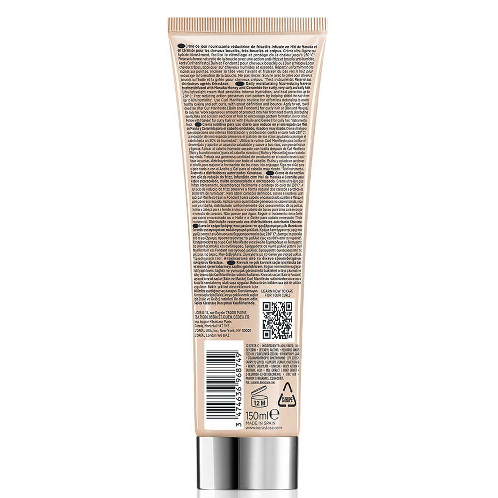 Curl Manifesto Creme de Jour Fondamentale 150 ml