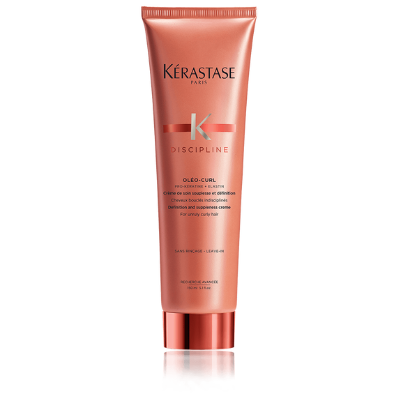 Discipline Oleo Curl Leave In Cream Anti Frizz Hair Cream