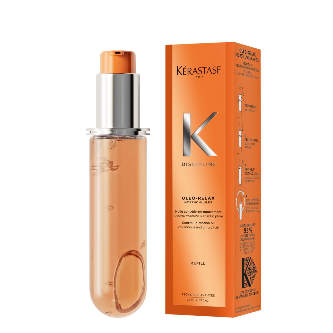 Discipline L'HUILE OLEO-RELAX REFILL HAIR OIL