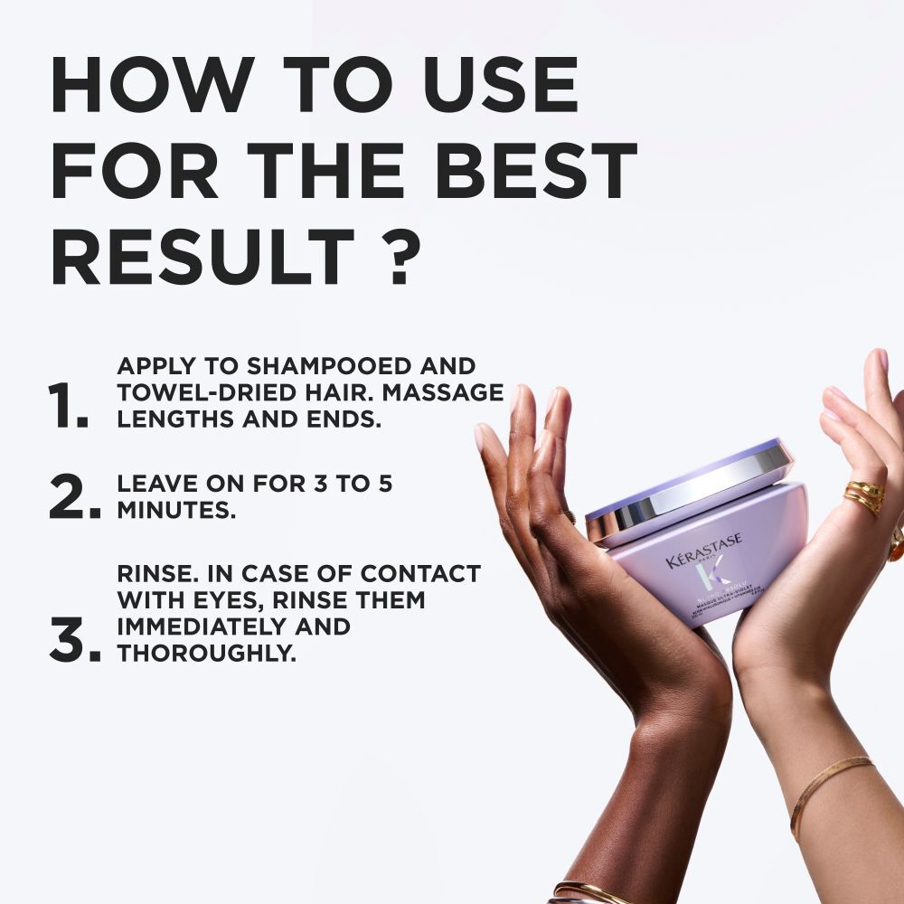 BLOND ABSOLU MASQUE ULTRA-VIOLET HAIR MASK