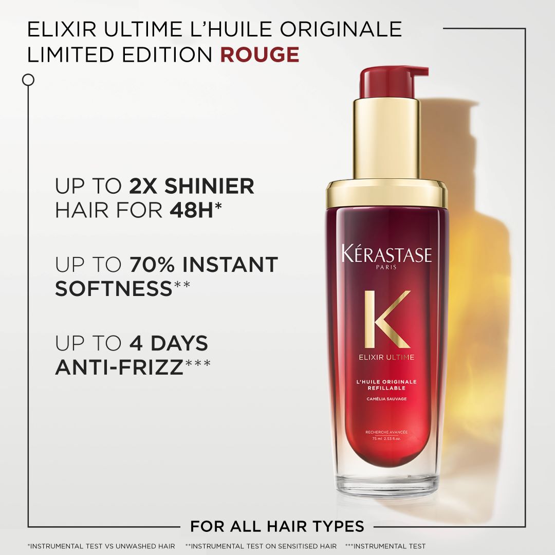 ELIXIR L’HUILE ORIGINALE ROUGE – LIMITED EDITION