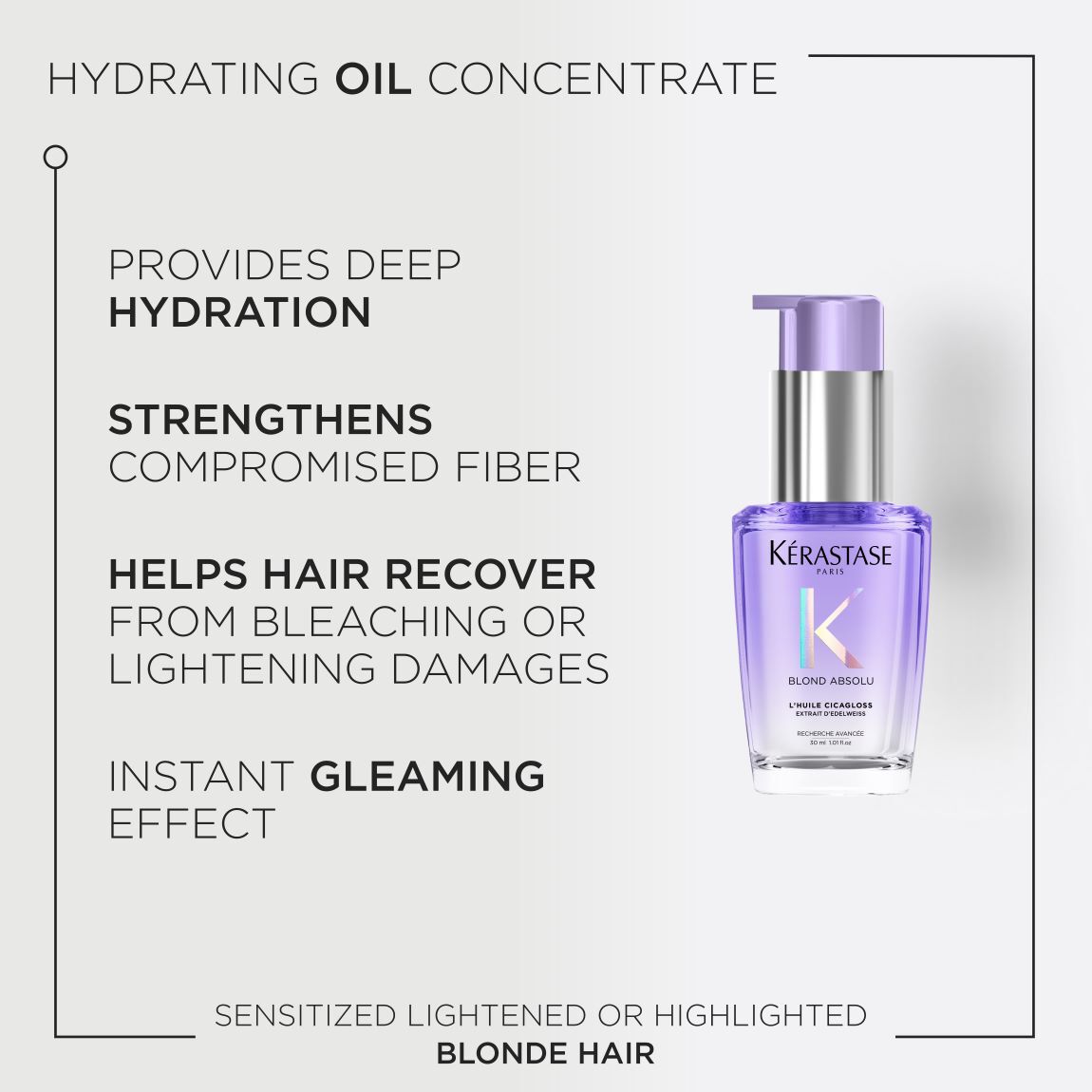 BLOND ABSOLU L'HUILE CICAGLOSS HAIR OIL