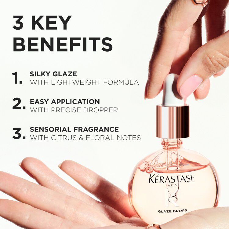 GLOSS ABSOLU GLAZE DROPS HAIR OIL FOR FRIZZY HAIR