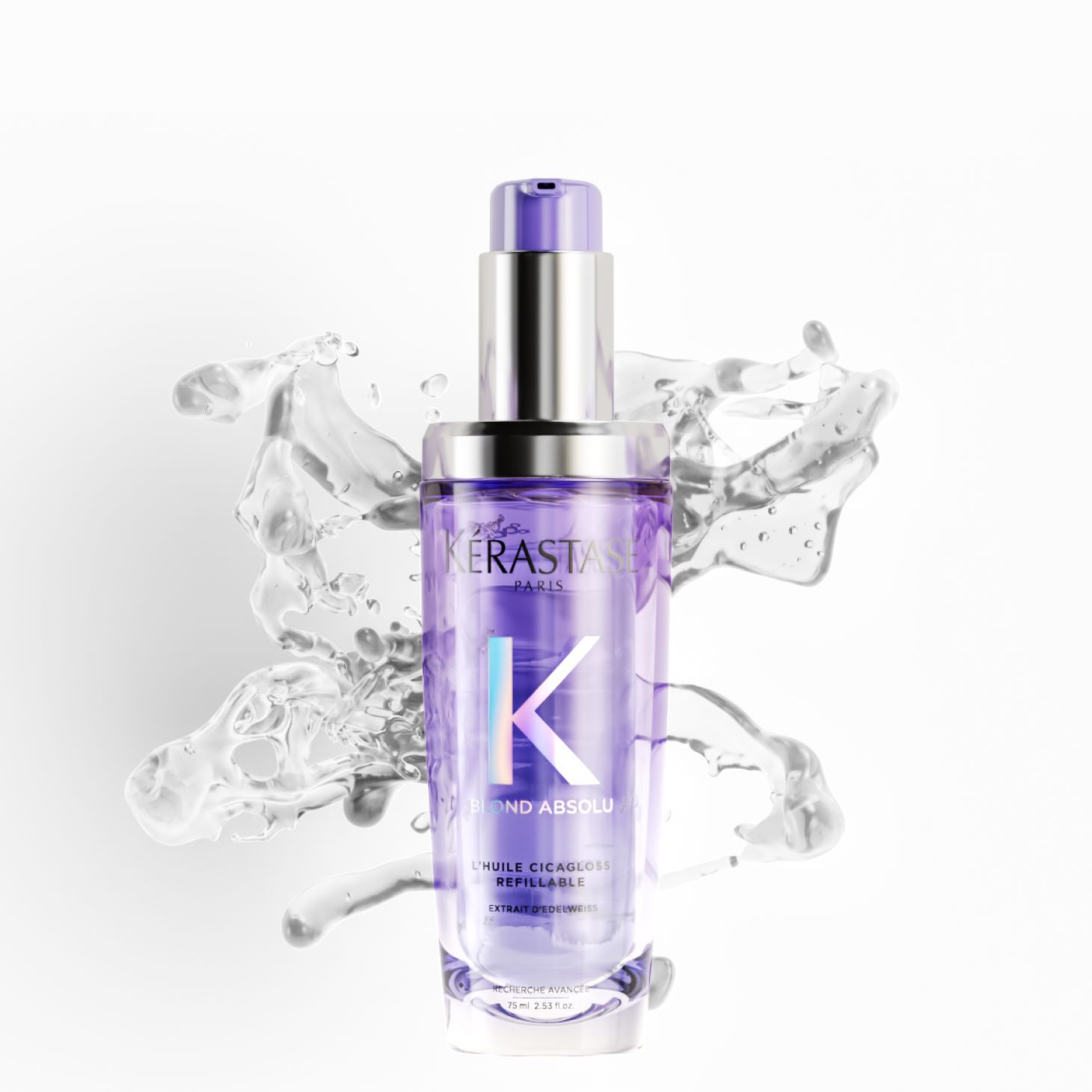 BLOND ABSOLU L'HUILE CICAGLOSS REFILLABLE HAIR OIL