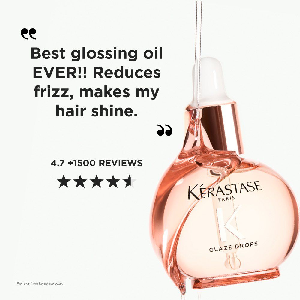 GLOSS ABSOLU GLAZE DROPS HAIR OIL FOR FRIZZY HAIR
