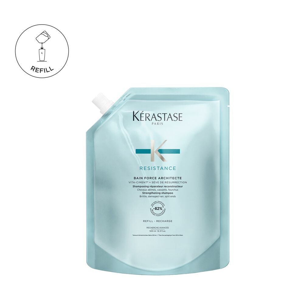 RESISTANCE BAIN FORCE ARCHITECTE SHAMPOO REFILL POUCH