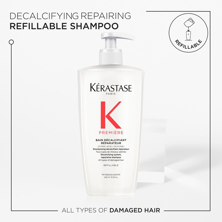 PREMIERE DECALCIFYING REPAIRING SHAMPOO REFILLABLE BOTTLE