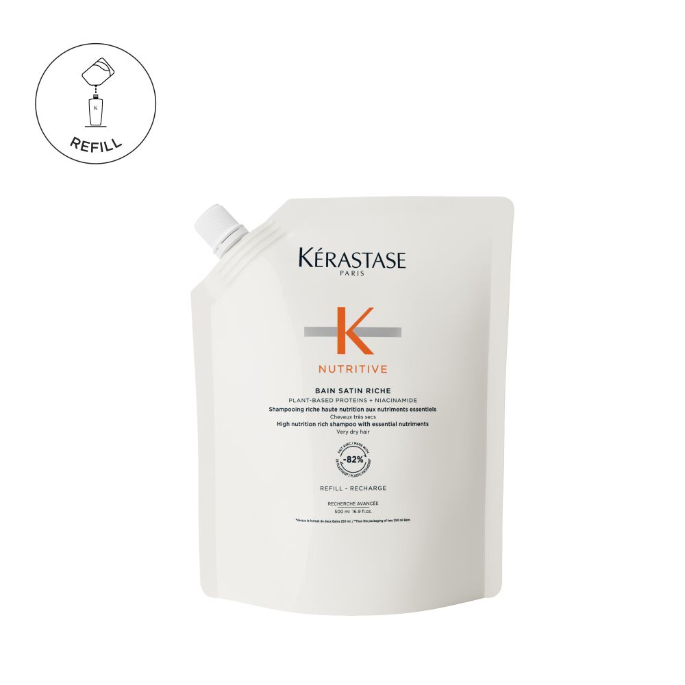 NUTRITIVE BAIN SATIN RICHE REFILL SHAMPOO POUCH