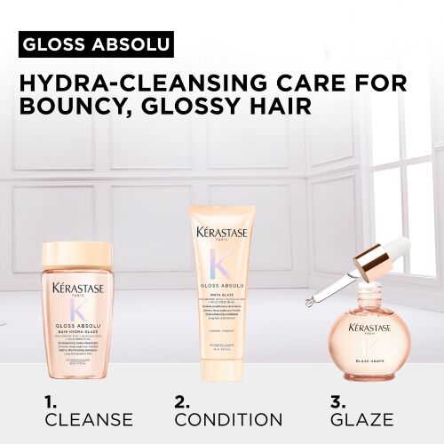 GLOSS ABSOLU - TRAVEL SIZE GIFT SET FOR HAIR PRONE TO FRIZZ