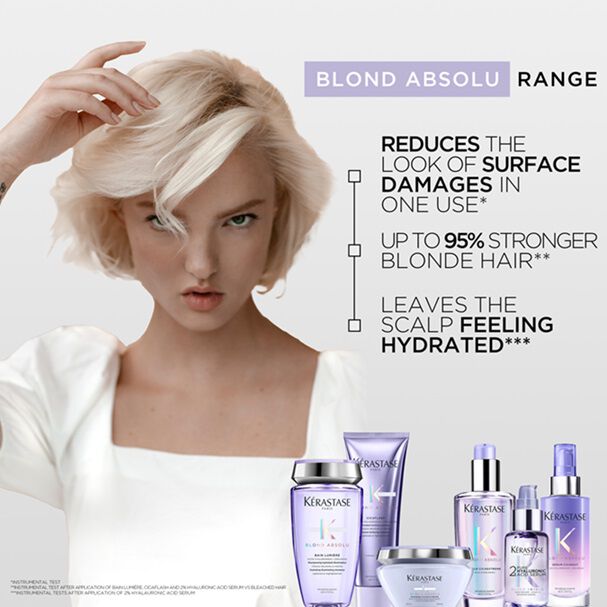 BLOND ABSOLU BAIN LUMIERE REFILLABLE SHAMPOO BOTTLE