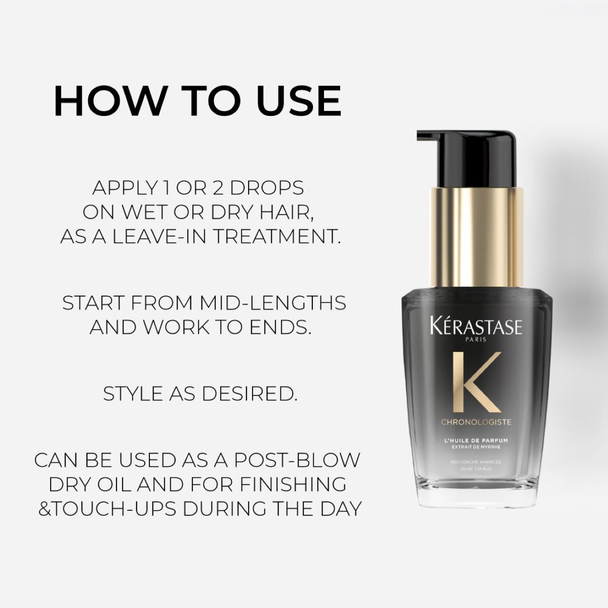 HUILE DE PARFUM REVITALIZING HAIR OIL