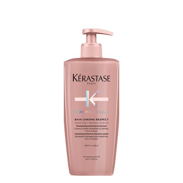 CHROMA BAIN CHROMA RESPECT REFILLABLE SHAMPOO BOTTLE