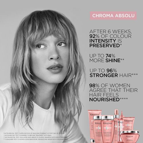 CHROMA BAIN CHROMA RESPECT REFILLABLE SHAMPOO BOTTLE
