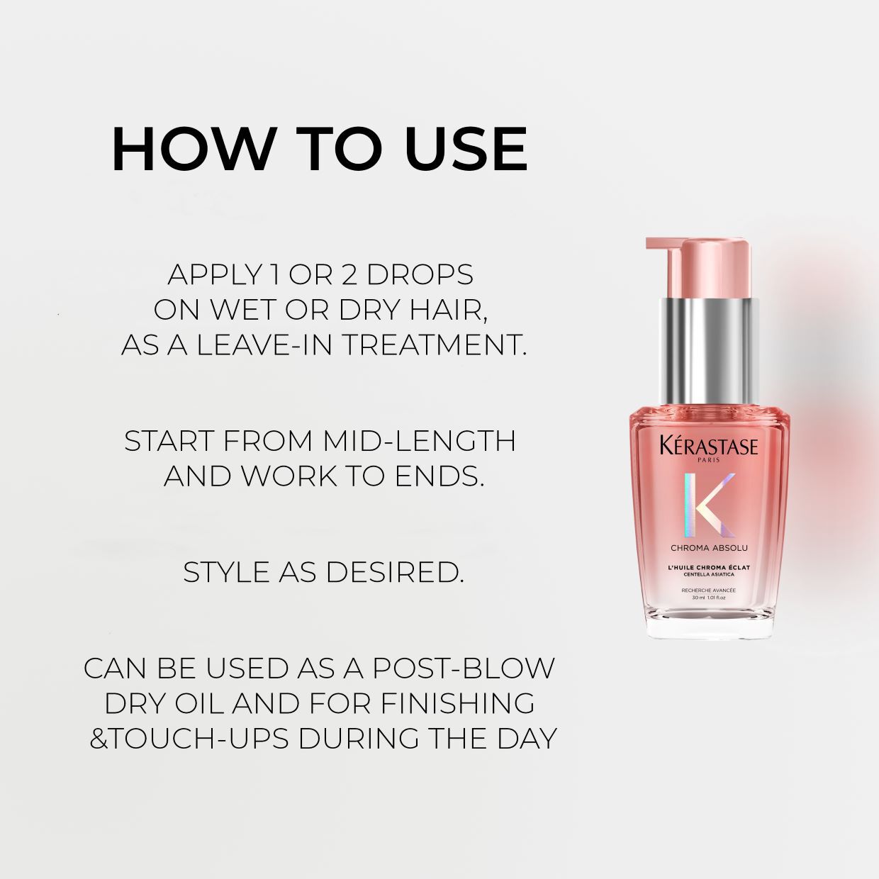 L'HUILE CHROMA ECLAT HAIR OIL