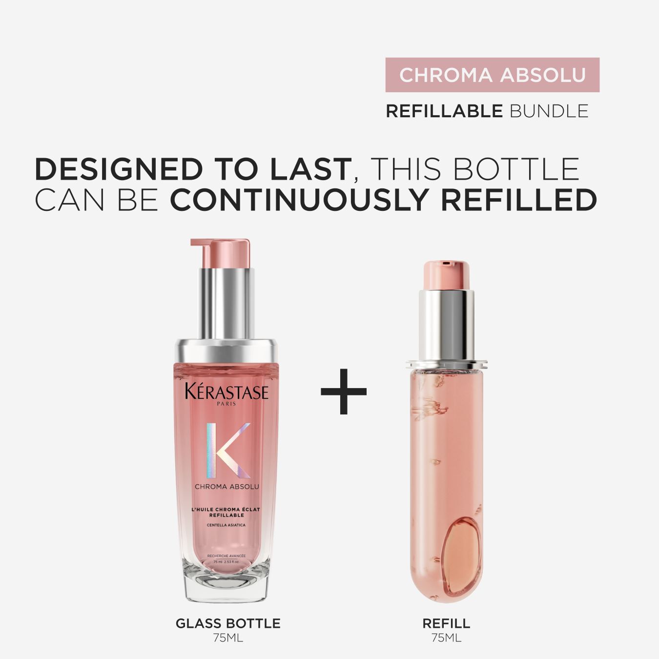 L'HUILE CHROMA ECLAT REFILL HAIR OIL