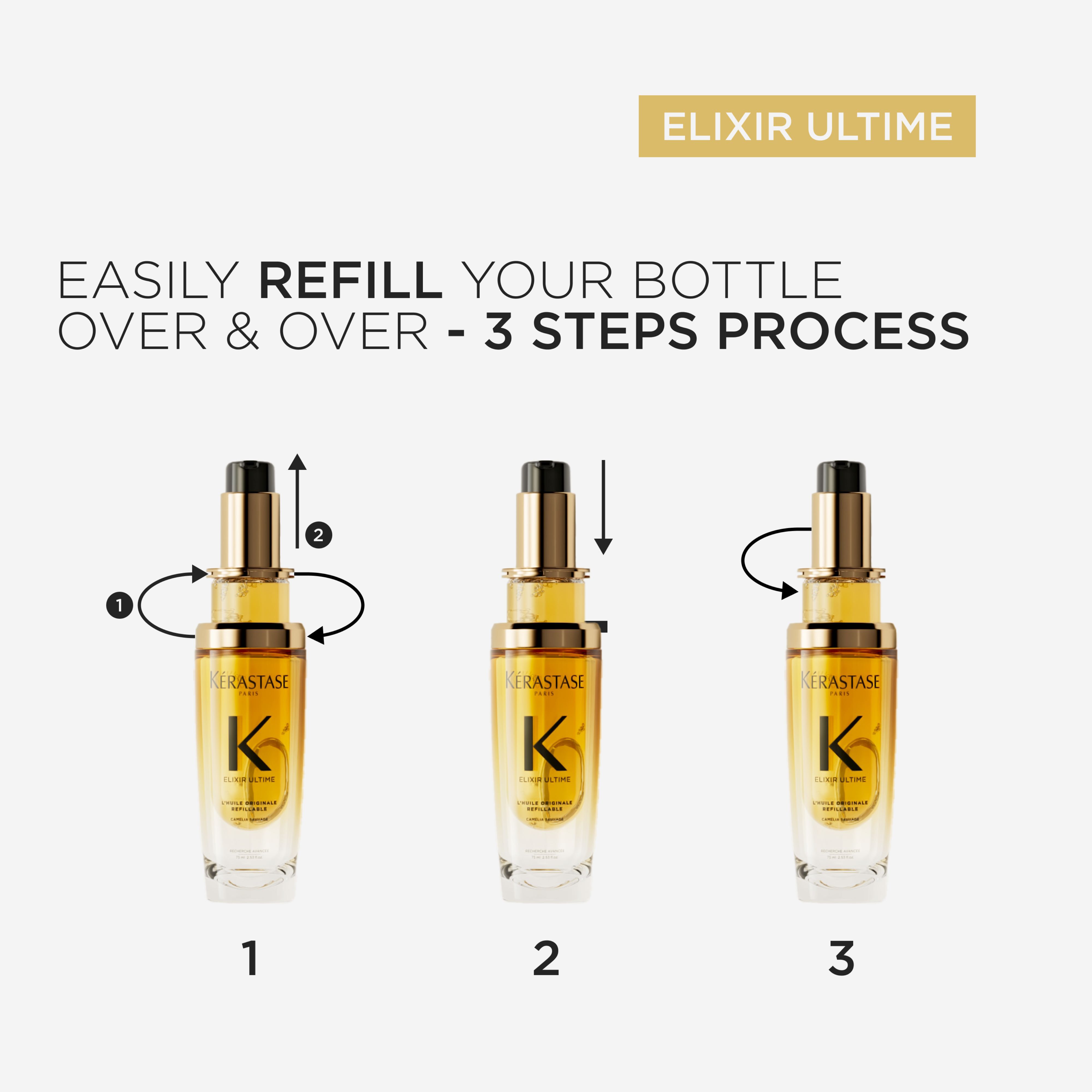 L'HUILE ORIGINALE HAIR OIL REFILL