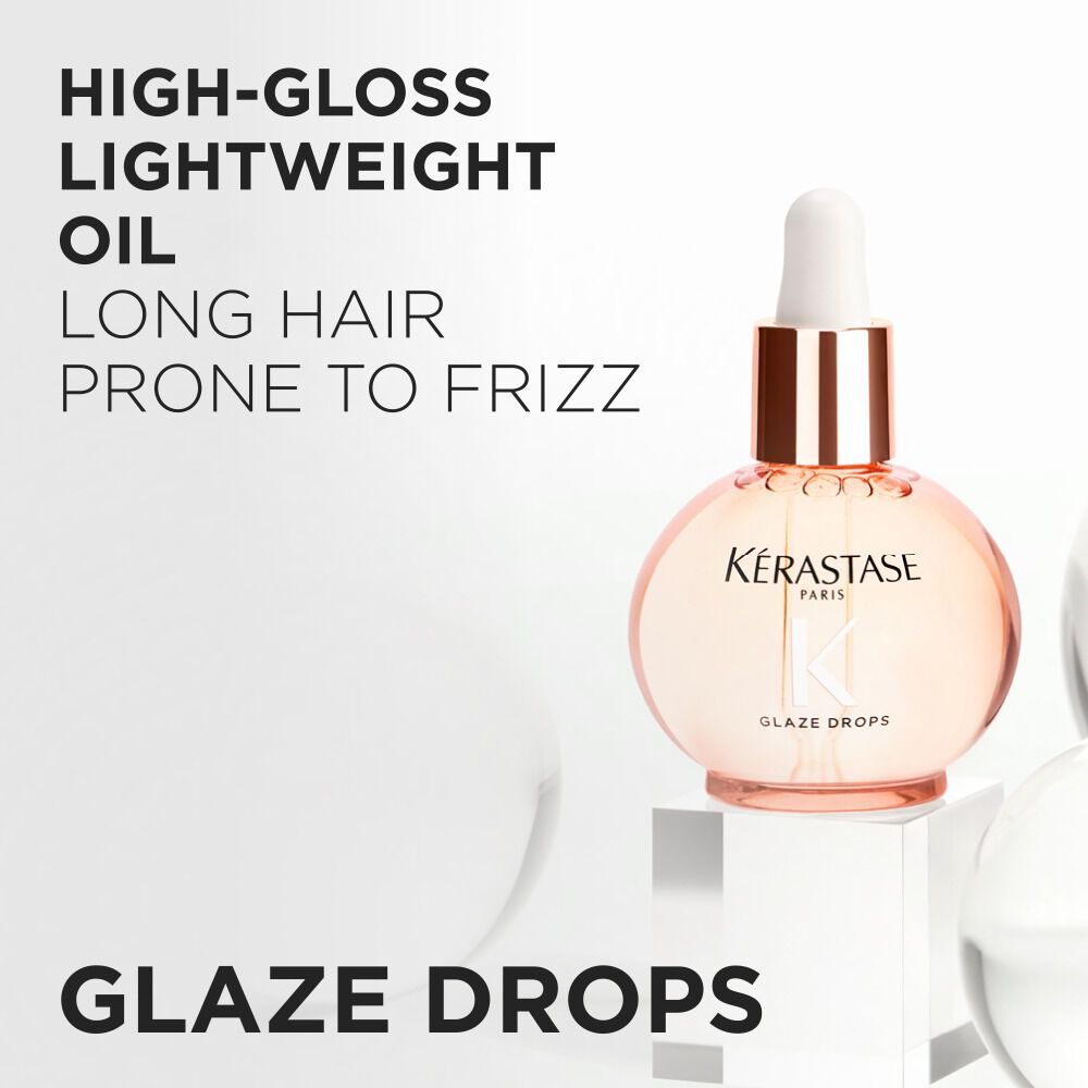 GLOSS ABSOLU GLAZE DROPS HAIR OIL FOR FRIZZY HAIR