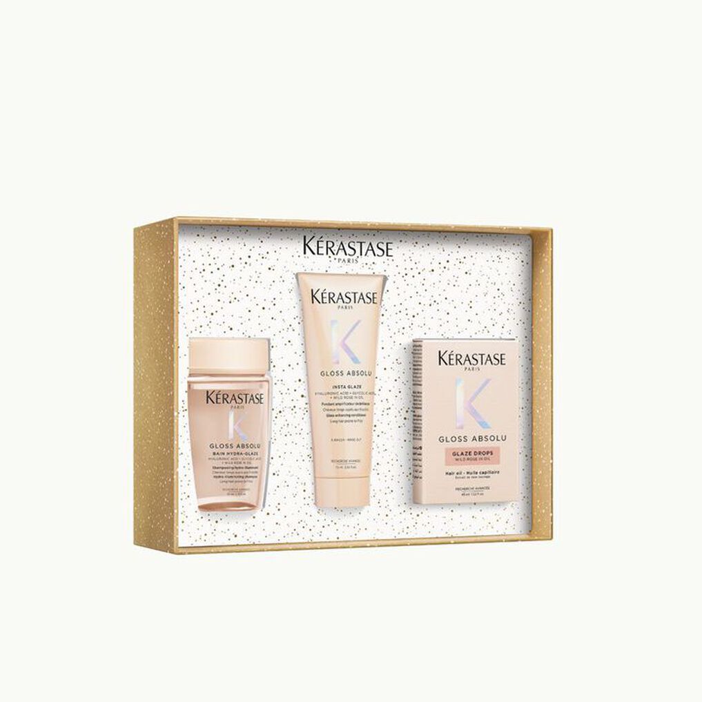 GLOSS ABSOLU - TRAVEL SIZE GIFT SET FOR HAIR PRONE TO FRIZZ