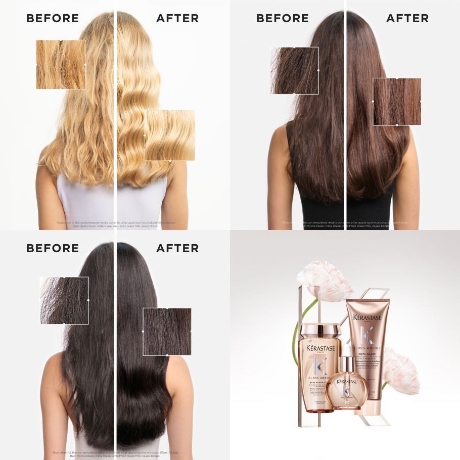 GLOSS ABSOLU GLAZE DROPS HAIR OIL