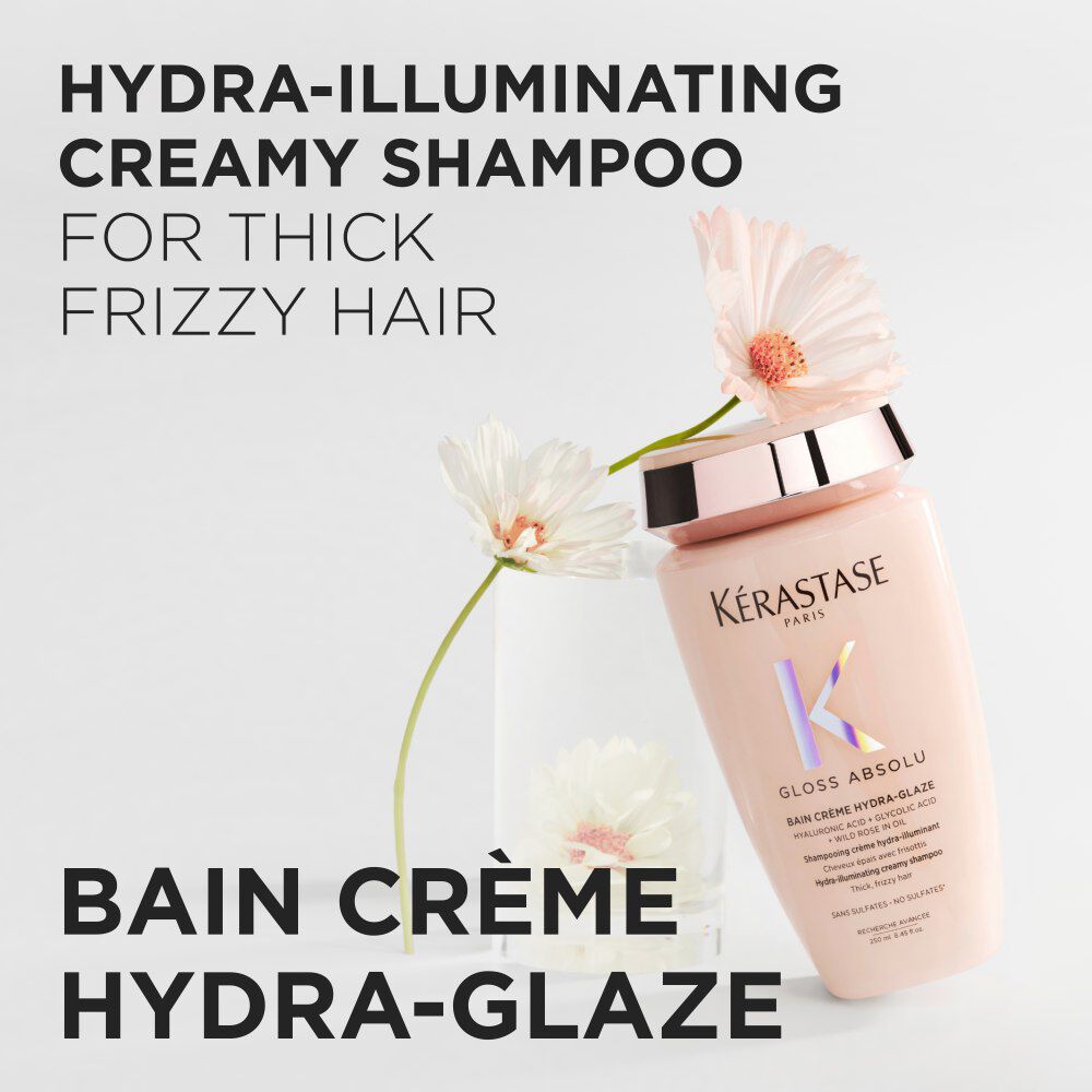 GLOSS ABSOLU BAIN CREME HYDRA-GLAZE SHAMPOO