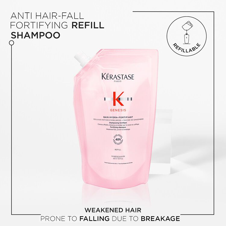 GENESIS BAIN HYDRA-FORTIFIANT SHAMPOO REFILL POUCH