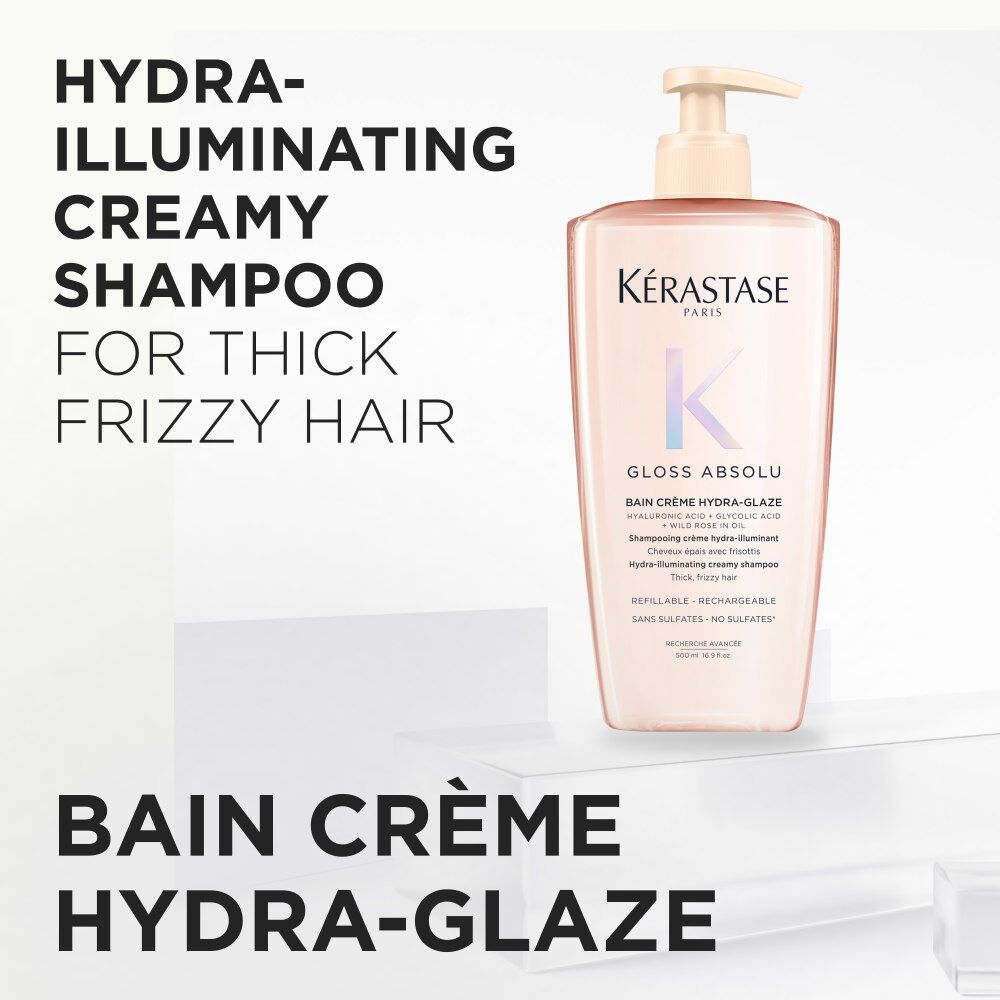 GLOSS ABSOLU BAIN CREME HYDRA-GLAZE SHAMPOO