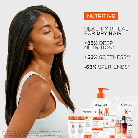 Nutritive – Range claims – more hair hydration