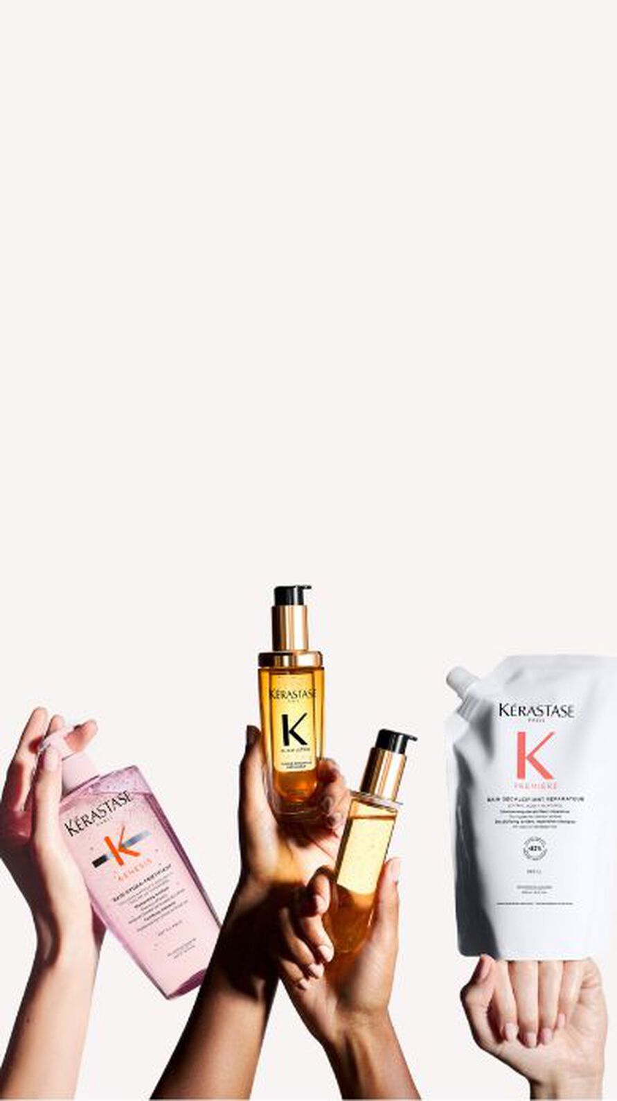 REFILLABLE SHAMPOOS & HAIR OILS: SAVE UP TO 29%*