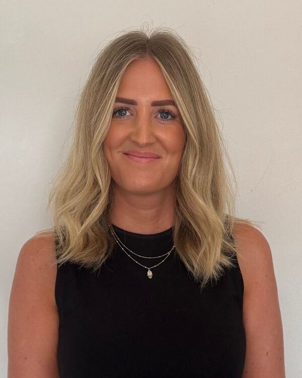 Kerastase Care Coach Katie Beck in her salon, Whites Hair & Beauty in Glenfield, Leicester